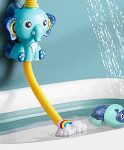 Every parent knows how excited children get about spraying water! Enjoy smiles and giggles as your baby love to wash clean with ONH’s Baby Bath Shower. Simple to install and fun for children from ages 0 – 3 years. Your baby will be amazed at the excitement of the colorful entertaining elephant components.